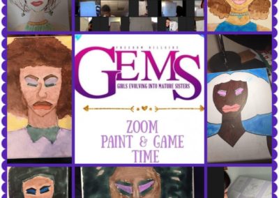 GEMS Zoom Paint and Game Time with Artist Zashi Colon 2020