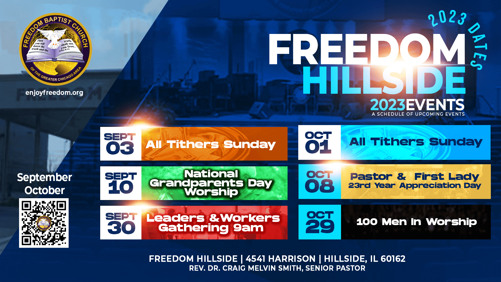 Freedom September events
