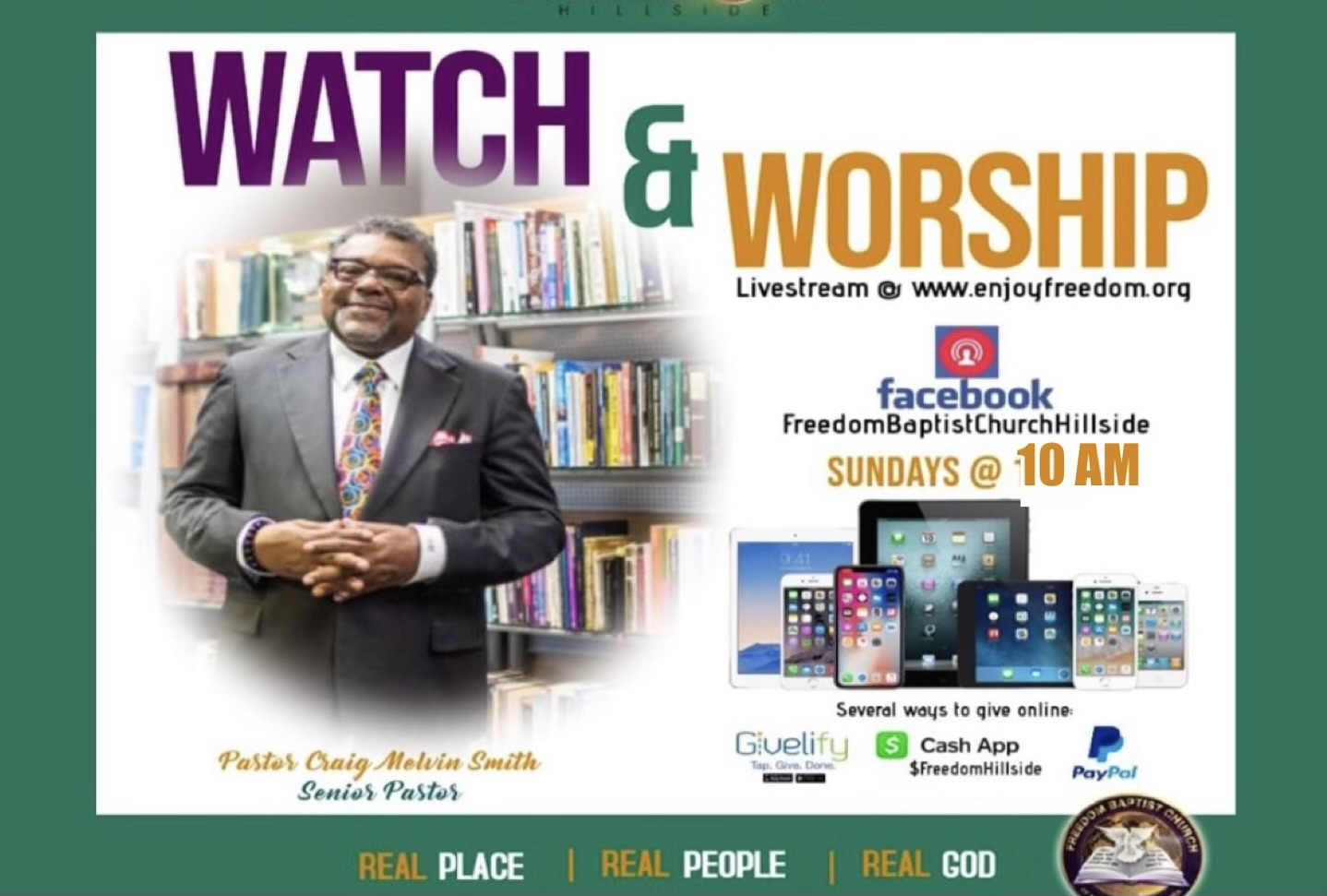 Flyer Watch & Worship 2024
