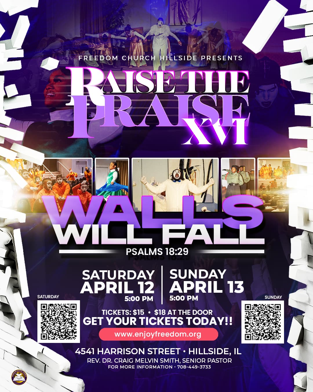 qr flyer Raise the Praise 2025