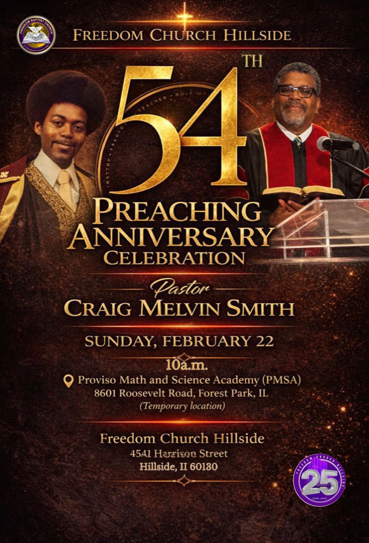 Pastor 54th Preaching